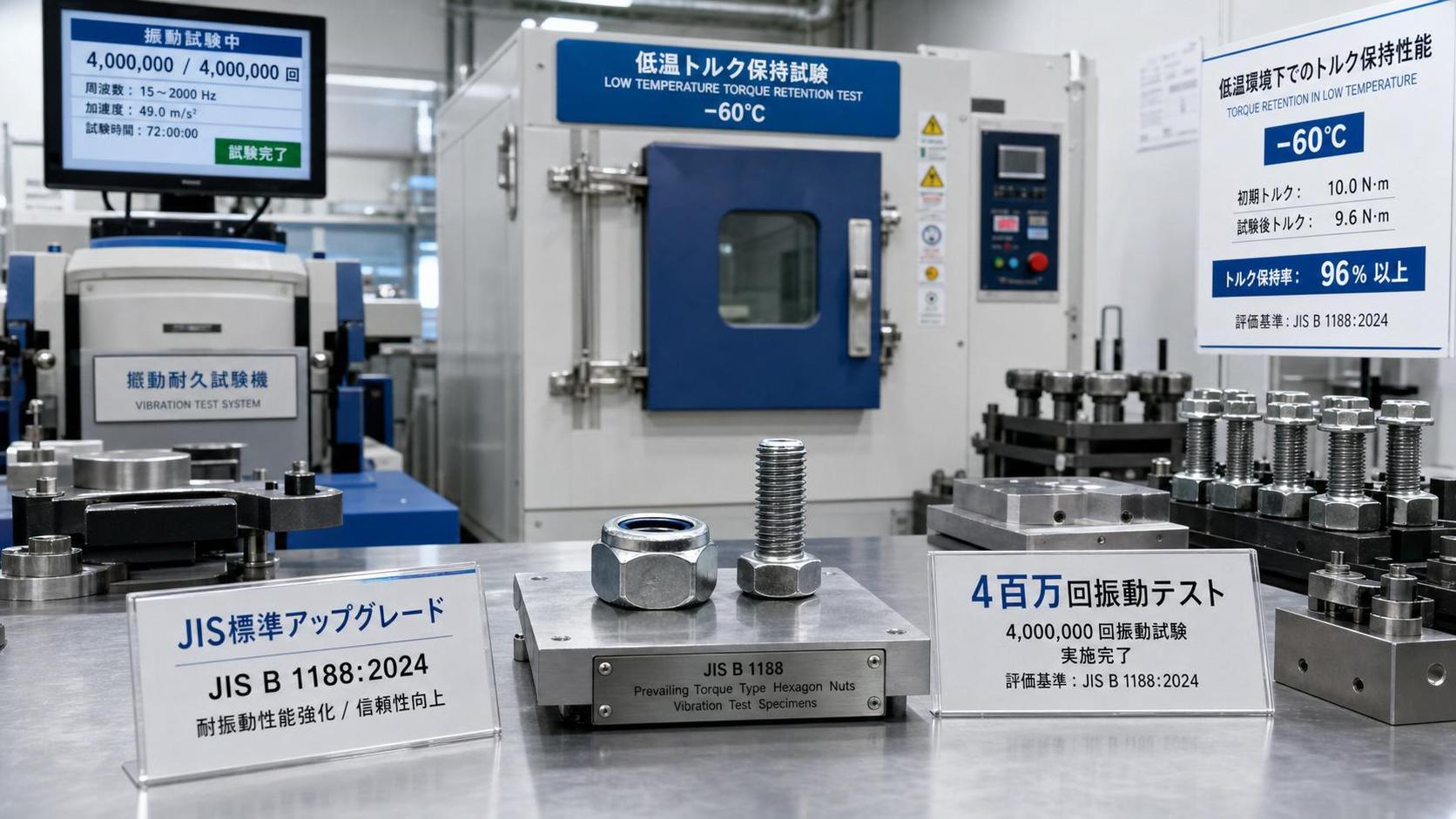 Japan Tightens JIS B 1071 Rules for Prevailing Torque Nuts