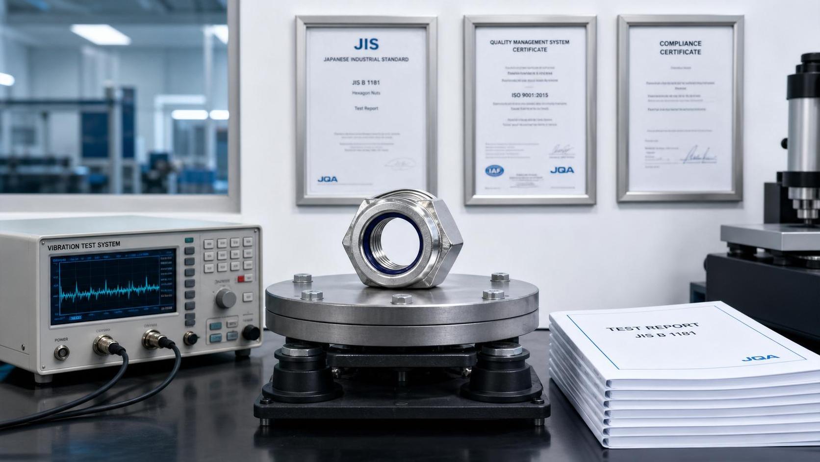 Japan Tightens JIS B 1071 Testing for Self-locking Nuts