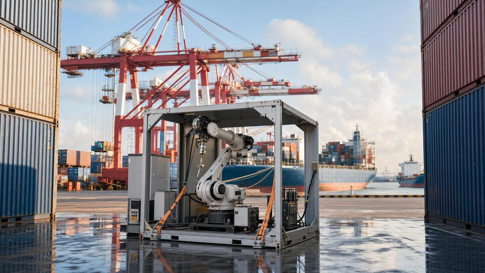 Shanghai Port Delays Hit Welding Robot Shipments