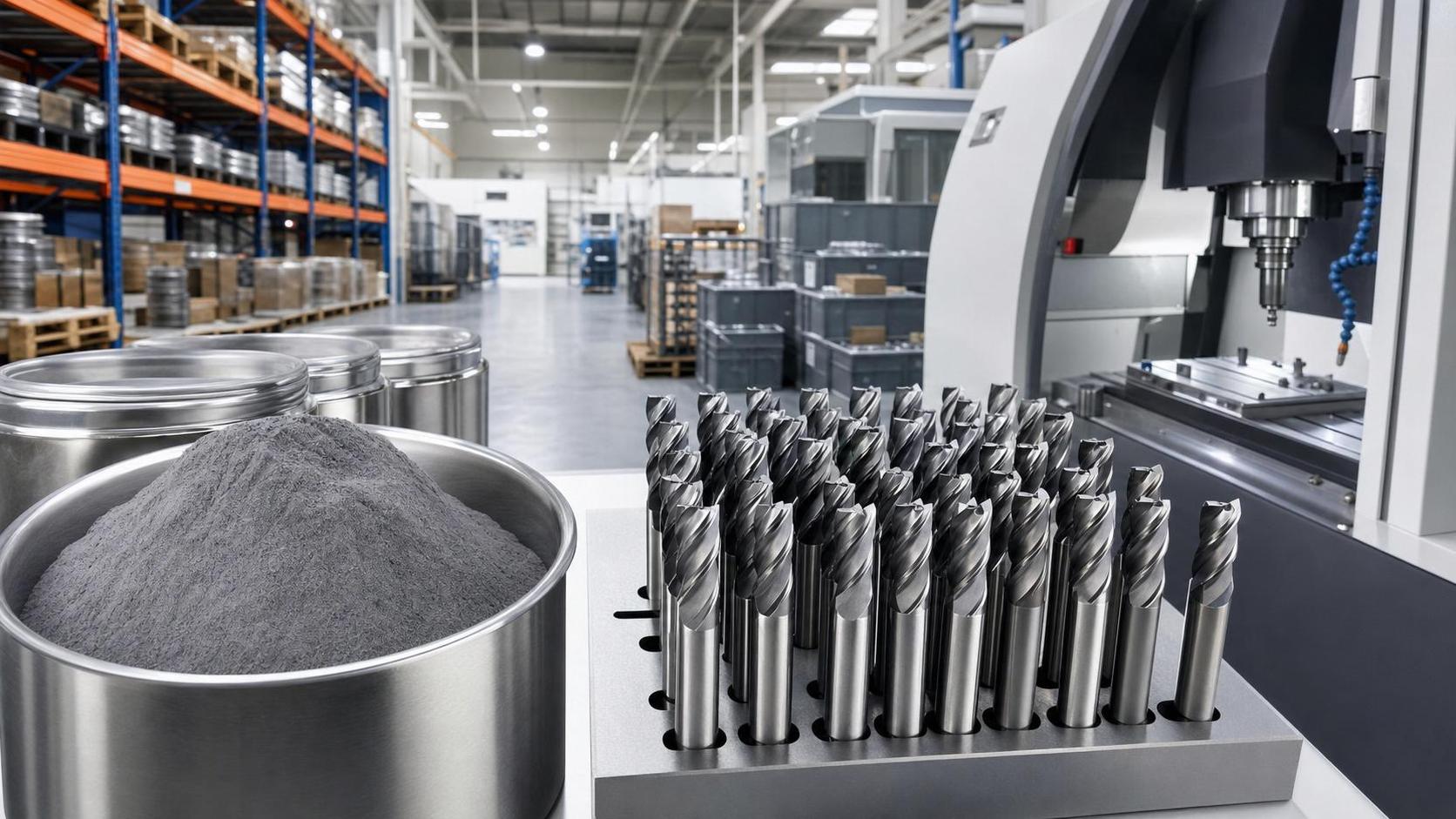 WC Powder Shortage Lifts Solid Carbide End Mill Prices WC Powder Shortage Lifts Solid Carbide End Mill Prices