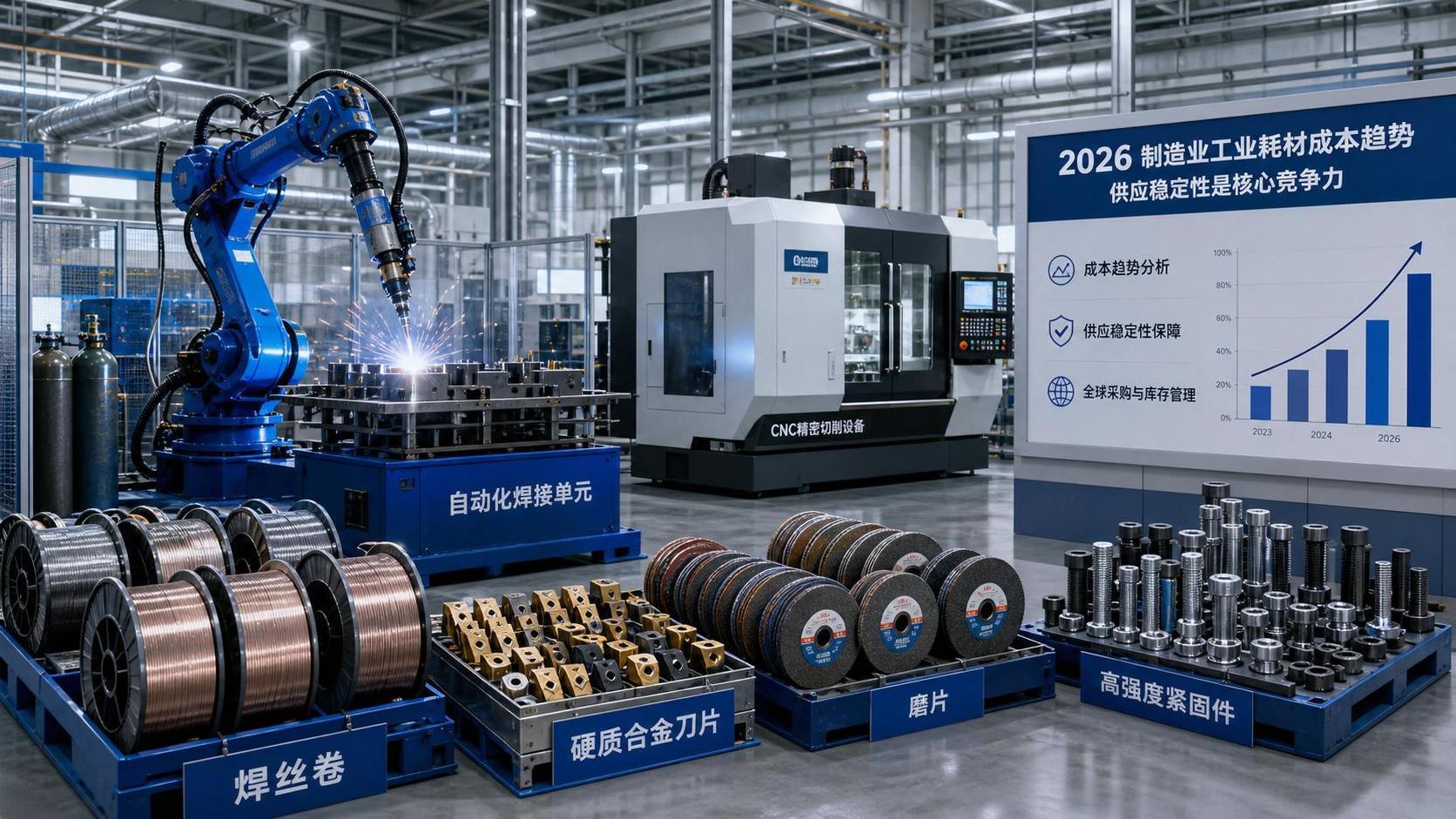 Industrial Consumables Market in Manufacturing: 2026 Cost Trends