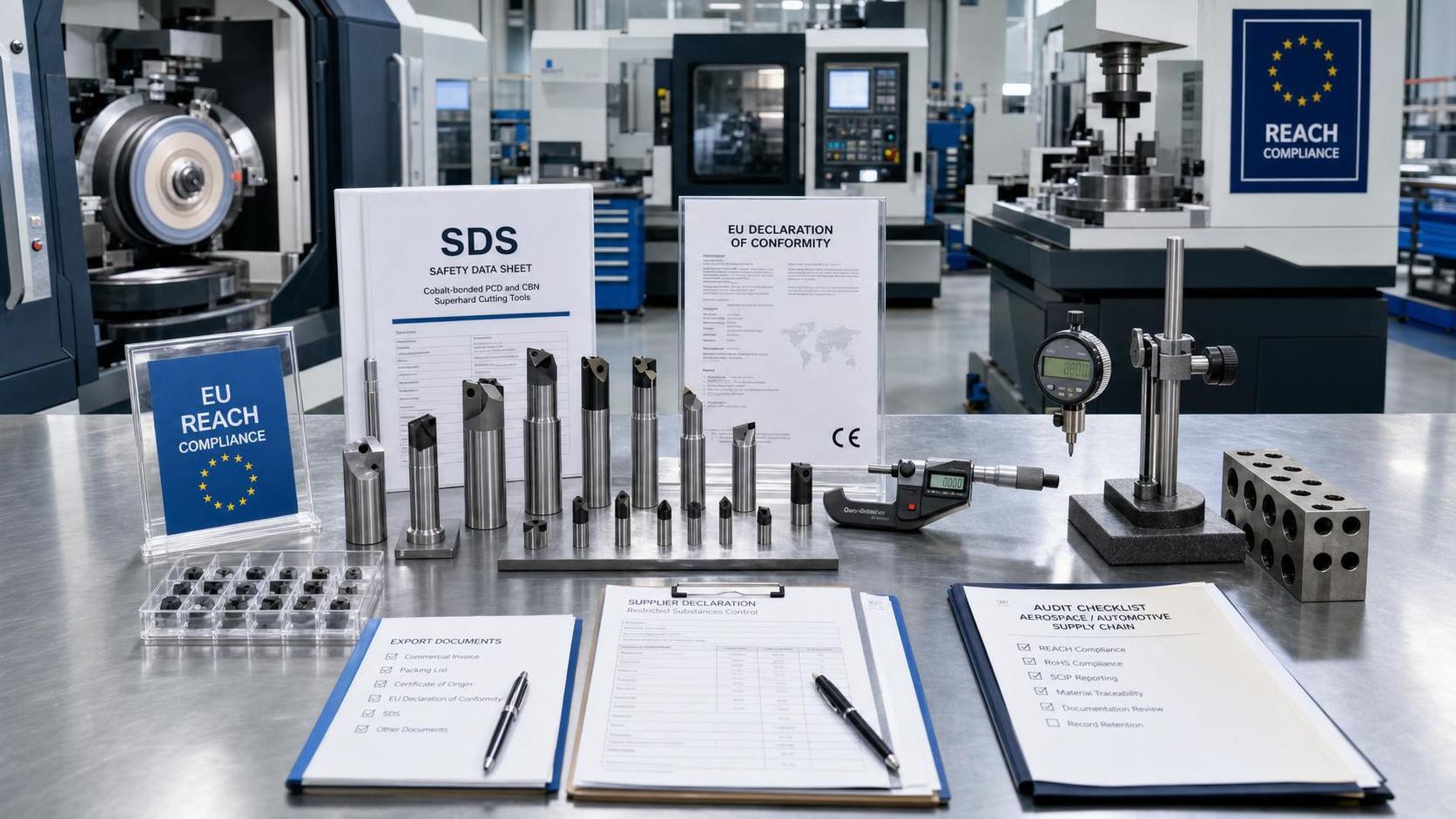 REACH Restriction Expands to PCD/CBN Tools
