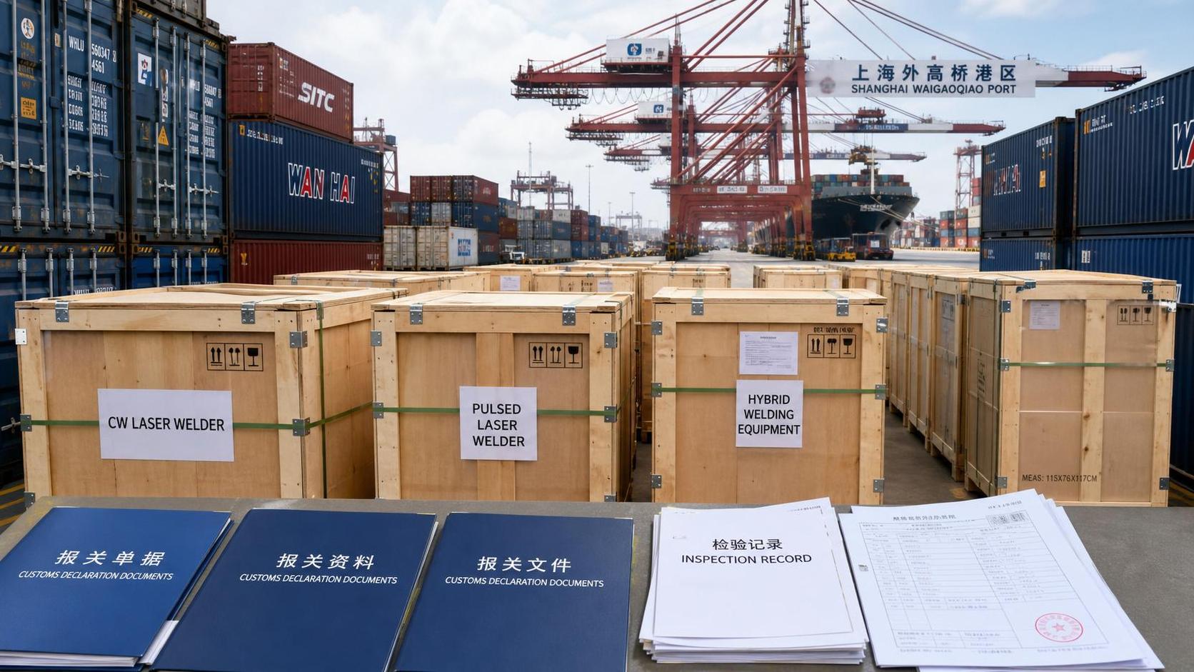 Waigaoqiao Port Opens Fast Lane for Laser Welding Exports
