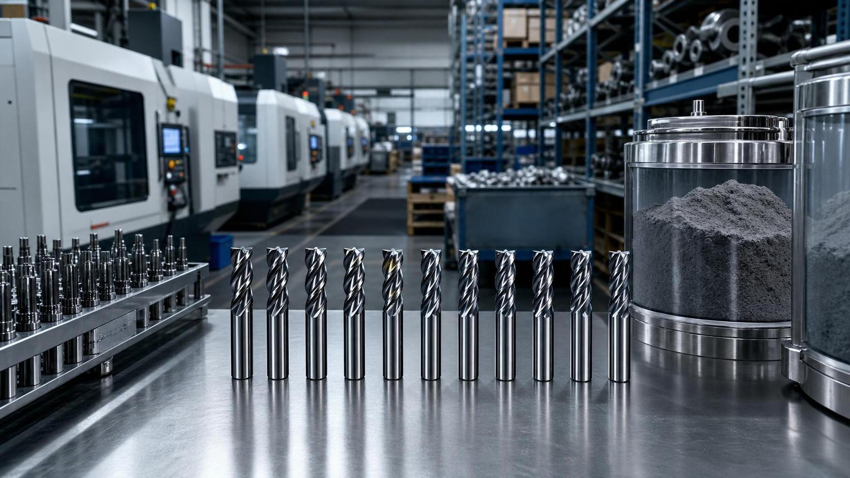 Carbide End Mill Lead Times Stretch Past 14 Weeks