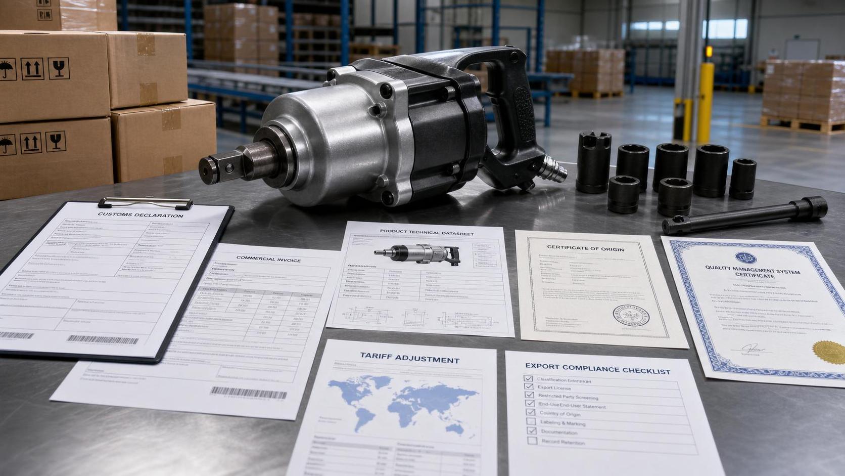 EU Imposes 23.7% Temporary Duty on Chinese Pneumatic Tools