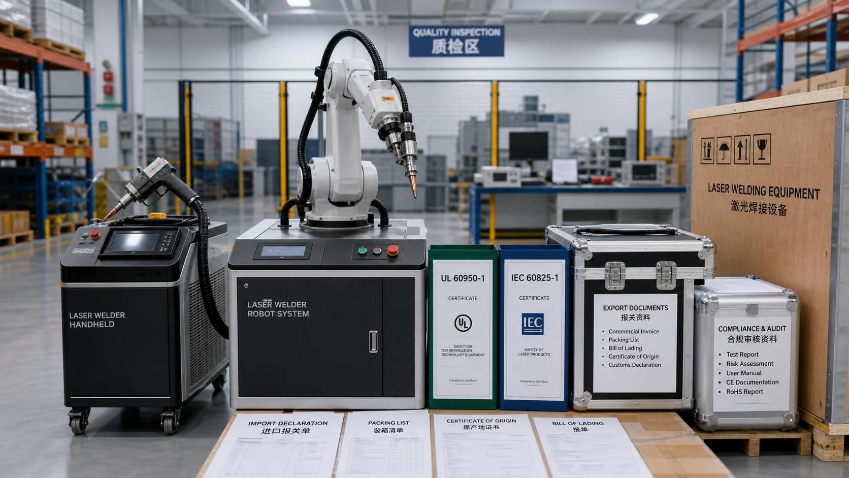 CBP Rule Adds Dual Certification for Laser Welding Imports