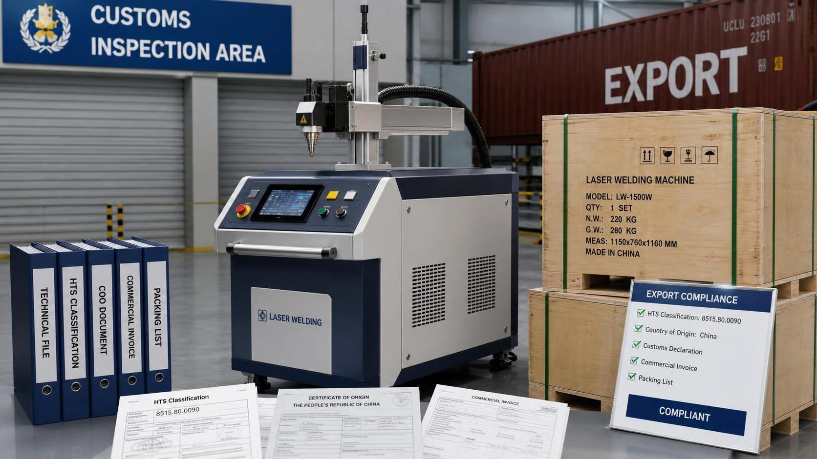 CBP Rule Adds HTS Codes for Laser Welding Exports
