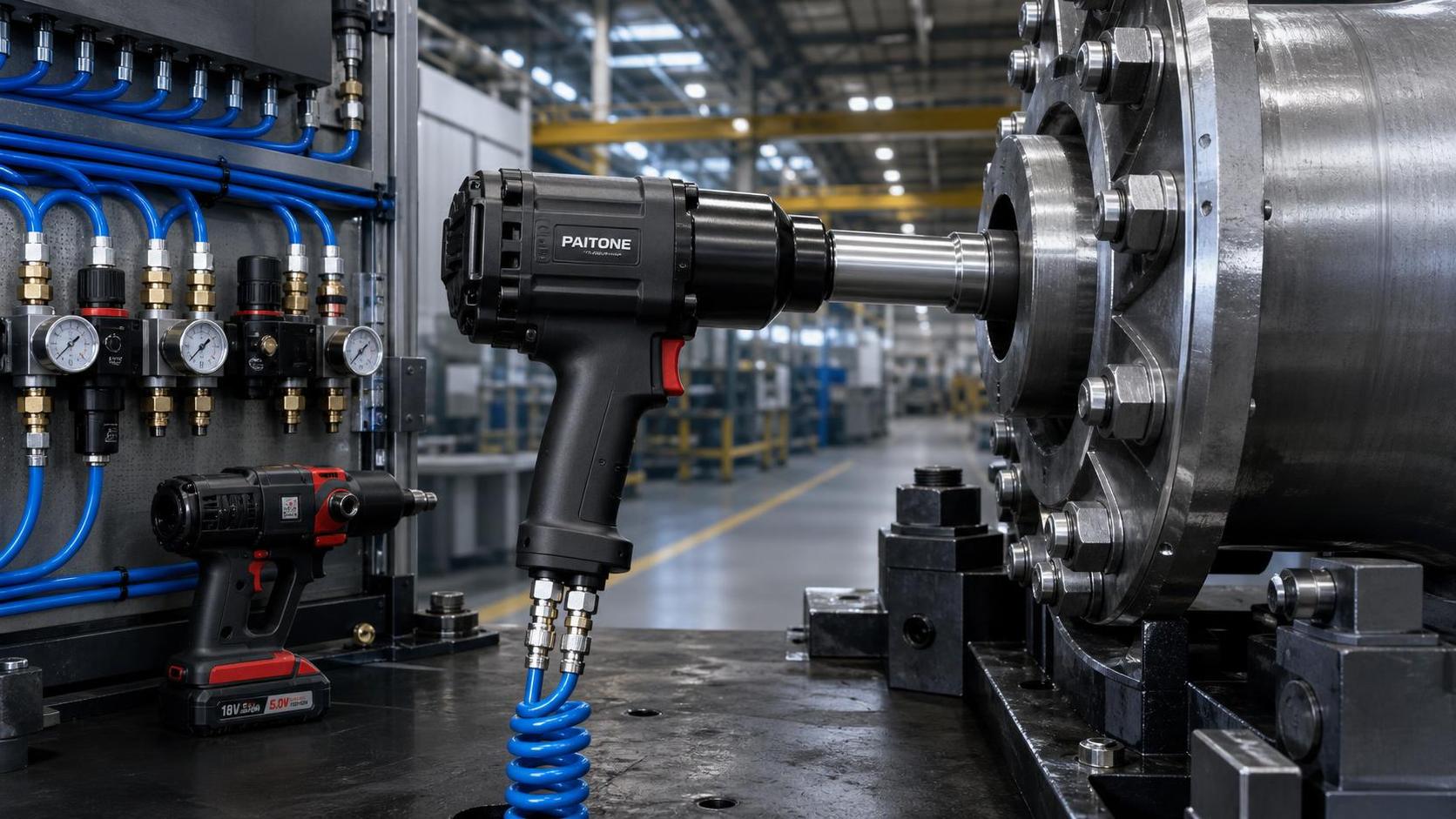 When do industrial high torque pneumatics outperform electric tools?