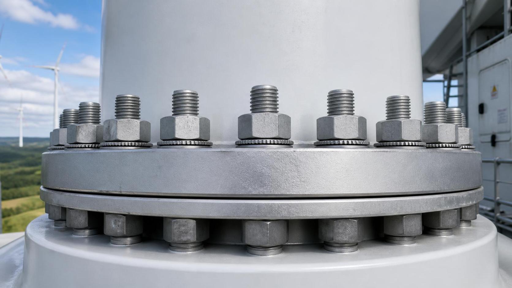 How industrial fastening technology for wind turbines reduces bolt loosening risk