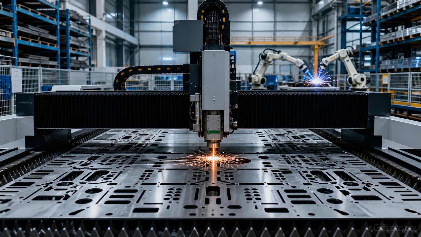 When does industrial laser cutting justify its higher operating cost?