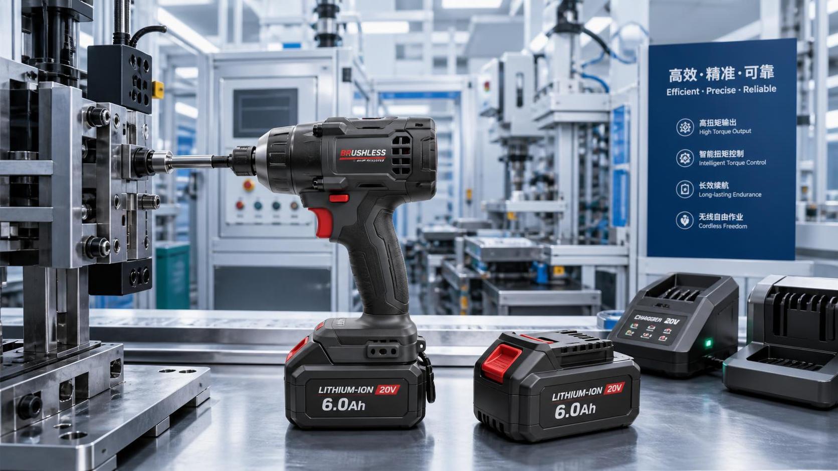 What is driving demand in the power tool market for brushless tools?