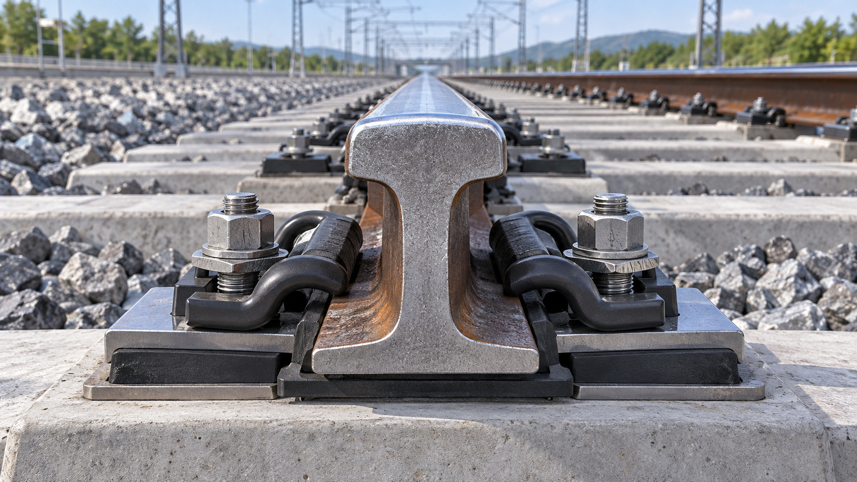 How railway fasteners are selected to resist vibration loosening