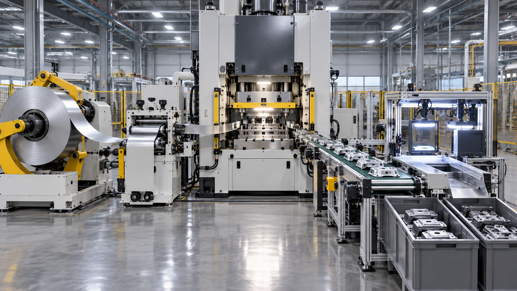 When does a precision metal forming line justify its automation cost?