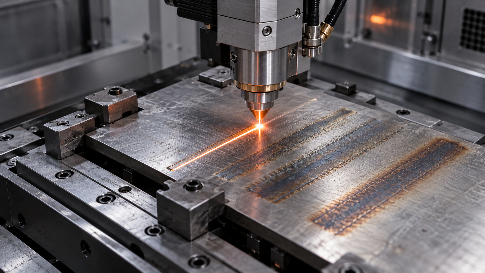 How scan speed affects heat input in industrial laser thermal processing