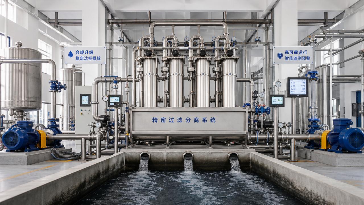 Industrial wastewater treatment upgrades that ease compliance risk