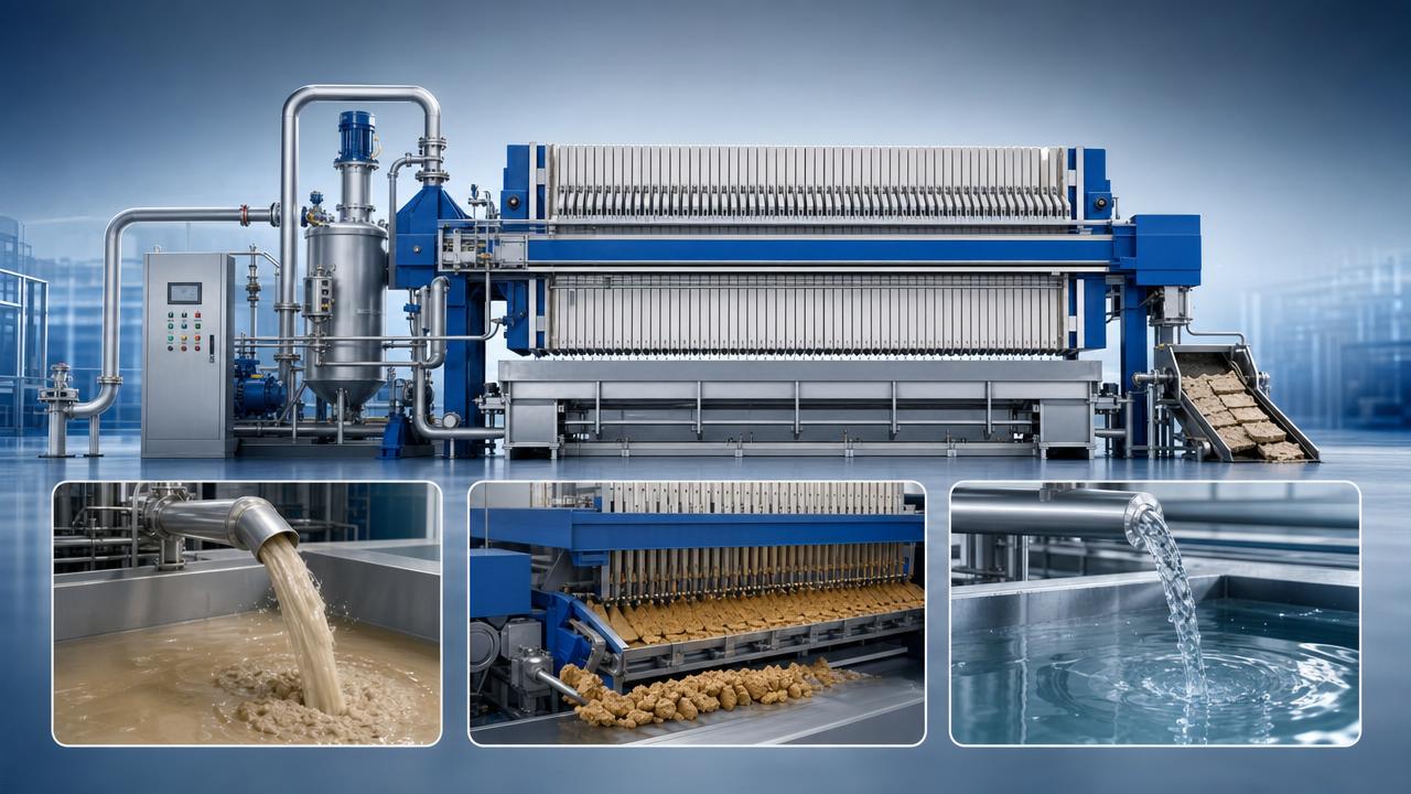 Fluid Separation Technology for Higher Filter Press Yield