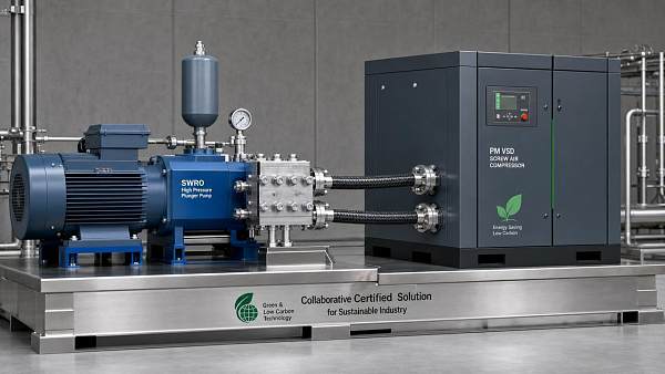 US-China Launch Green Tech Neutrality Channel for SWRO Pumps, Compressors