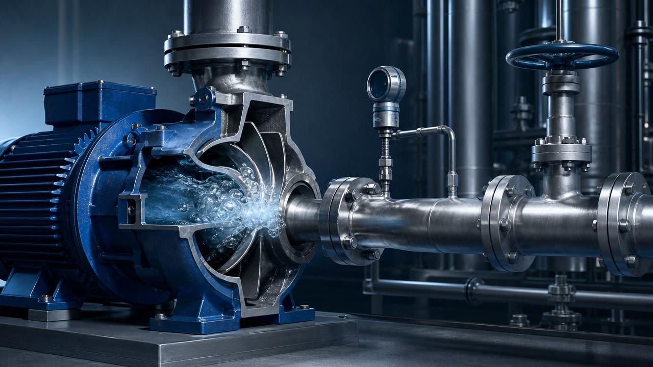 Fluid Dynamic Cavitation: Early Warning Signs in Chemical Pumps