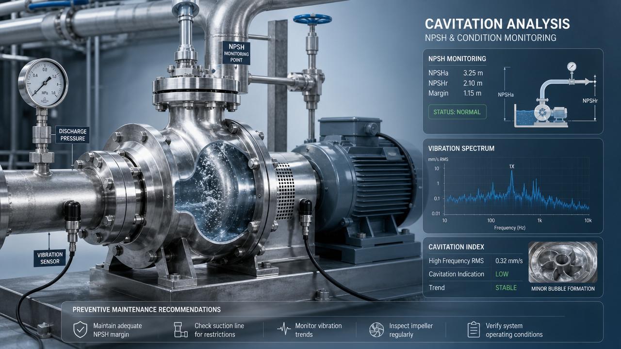 Pump Cavitation Analysis for Chemical Process Pumps