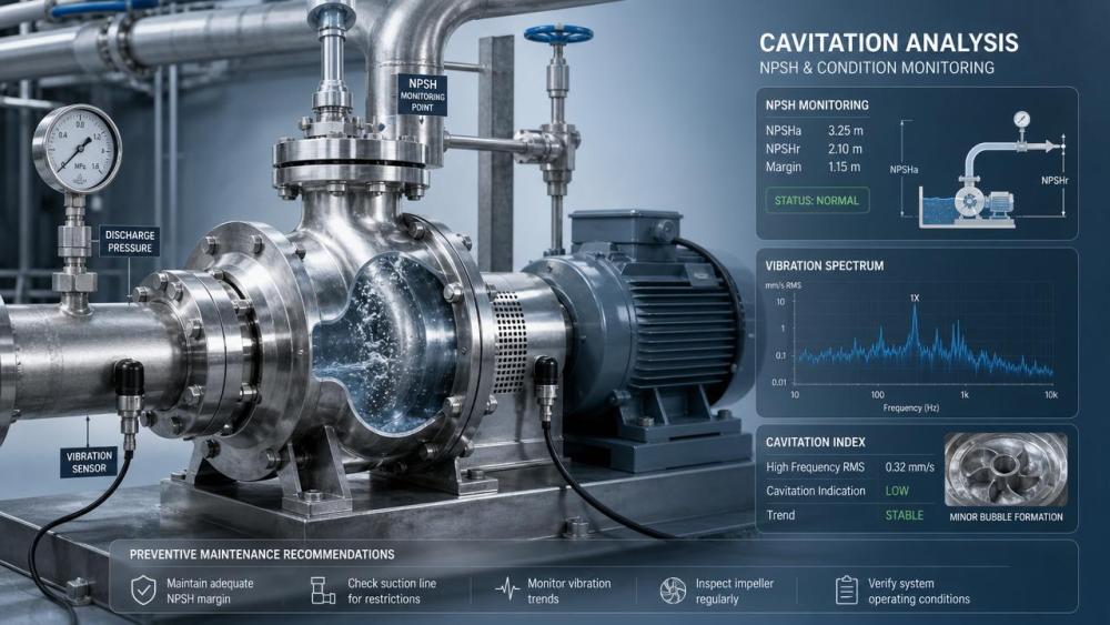 Pump Cavitation Analysis for Chemical Process Pumps