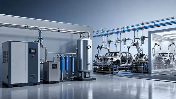 Compressed Air Systems for Automotive Industry: What Impacts Uptime