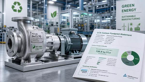 Chile Mandates LCA Carbon Footprint Declarations for Import of Chemical Process Pumps