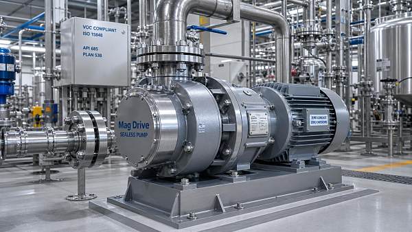 EPA VOC Rule Drives Shift to Sealless Magnetic Pumps