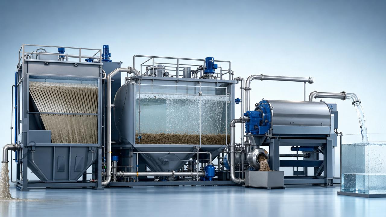 Separation Technology Options for High-Solids Wastewater