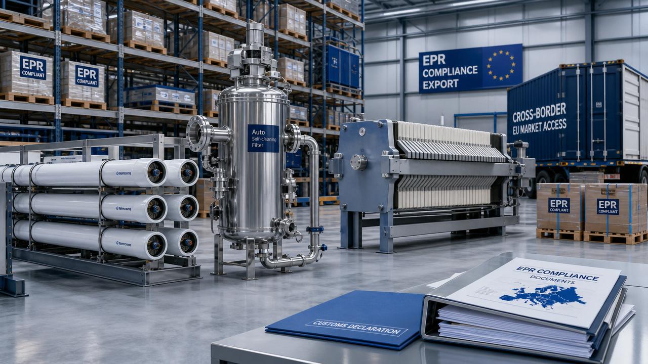 EU PPWR Takes Effect in August, EPR Registration Required for RO Membranes and Filtration Equipment
