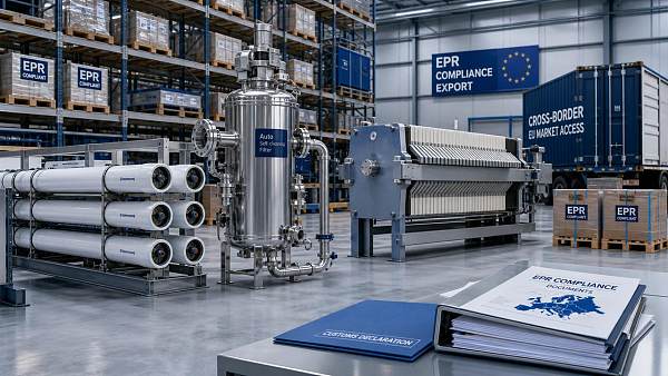 EU PPWR Takes Effect in August, EPR Registration Required for RO Membranes and Filtration Equipment