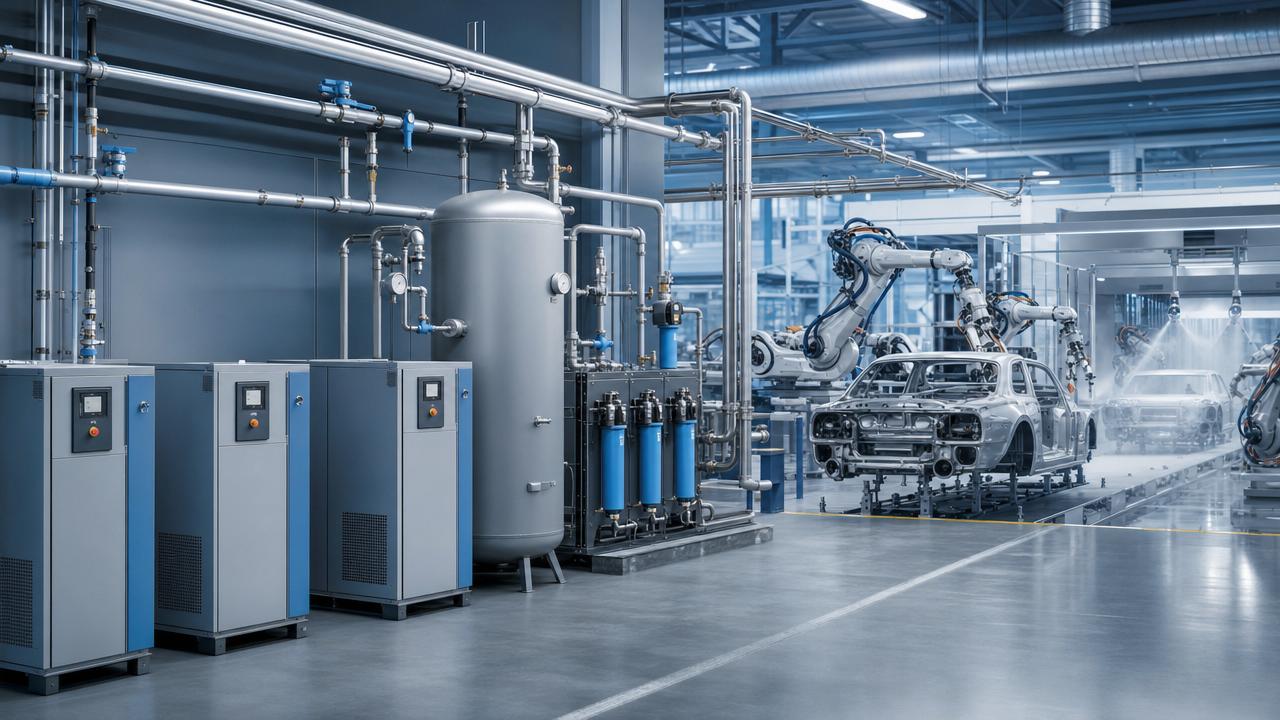 Compressed Air Systems for Automotive Industry: Key Design Mistakes