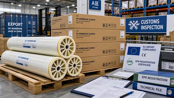 EU PPWR Takes Effect Aug 12: RO Membrane Exports Need EPR