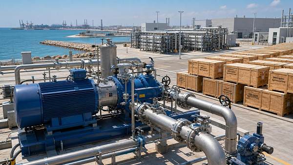 Middle East SWRO Tenders Push High-Pressure Pump Lead Times to 24 Weeks