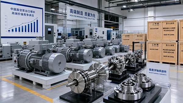 China Vacuum Pump Exports Rise, Prices Stay Under Pressure