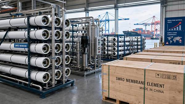 Industrial RO Membrane Index Rises 4.2% on SWRO Cost Pressure