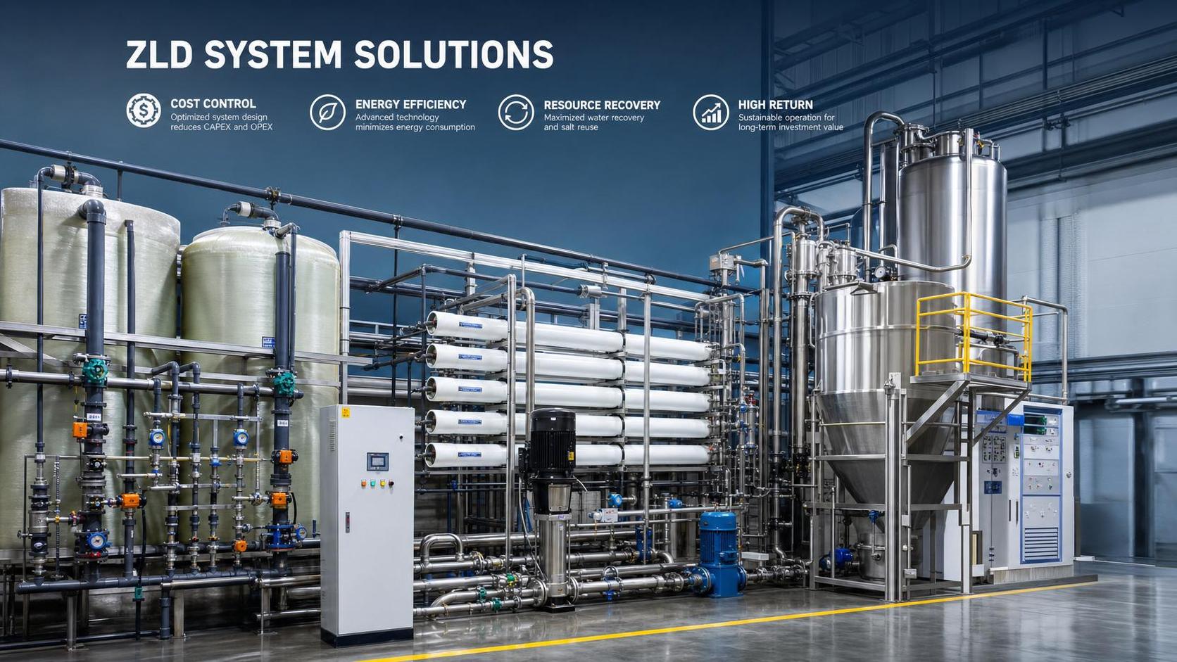 Zero Liquid Discharge System: Cost, Energy, and Payback Factors