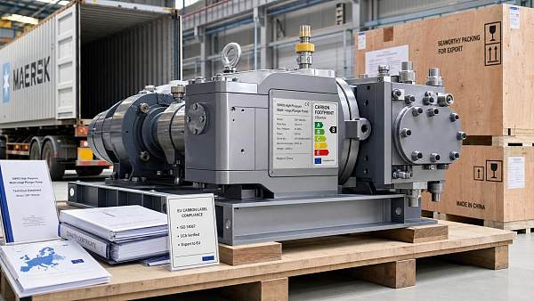 EU Carbon Label Rule Hits SWRO Pump Exports Aug. 18