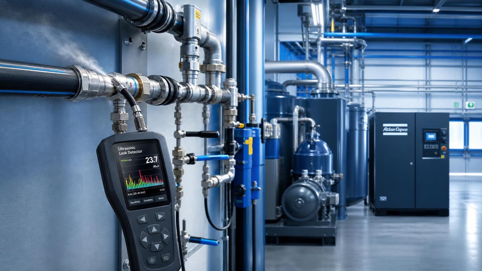 Compressed Air System Leak Detection: How to Cut Hidden Energy Loss