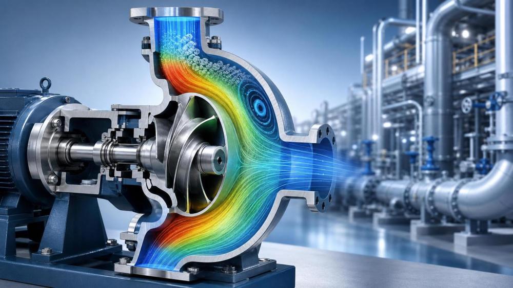 How Industrial CFD Simulation Cuts Pump Energy Loss