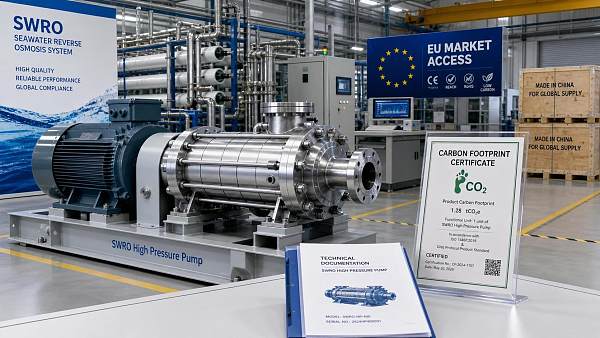 EU Mandates Carbon Labels for SWRO High-Pressure Pumps From Aug. 18