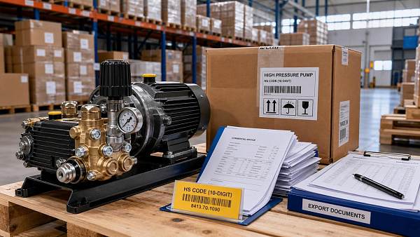 China Requires 10-Digit HS Codes for Pressure Washer Pump Exports
