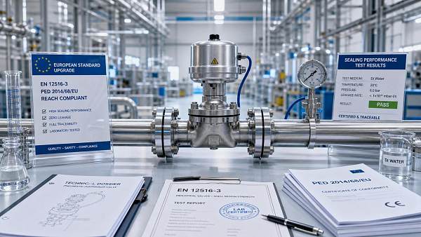 EU Updates EN 14382 for Pneumatic Diaphragm Valves
