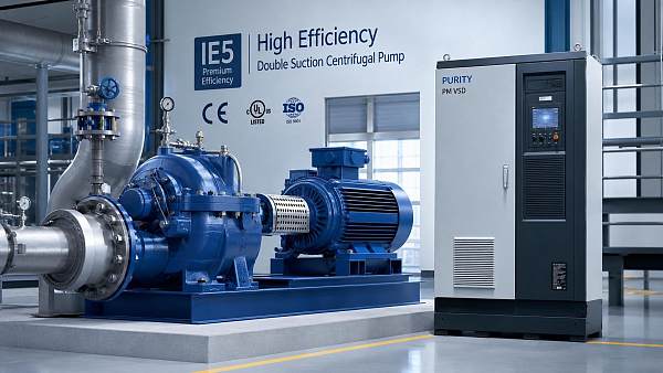 NEA Fast-Track Adds IE5 Double Suction Pumps