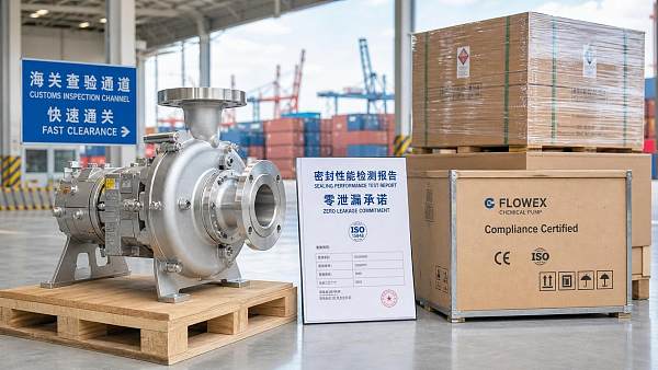 China Customs Opens Green Lane for Zero-Leak Pump Exports