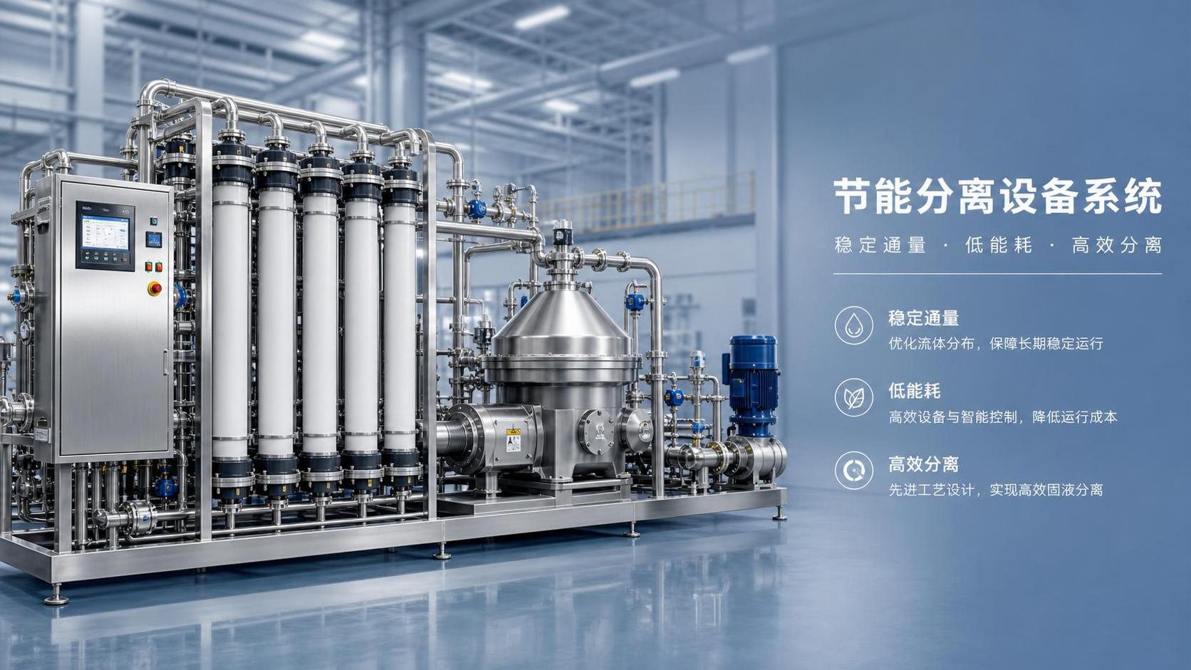 Energy Efficient Separation Equipment: Key Performance Metrics