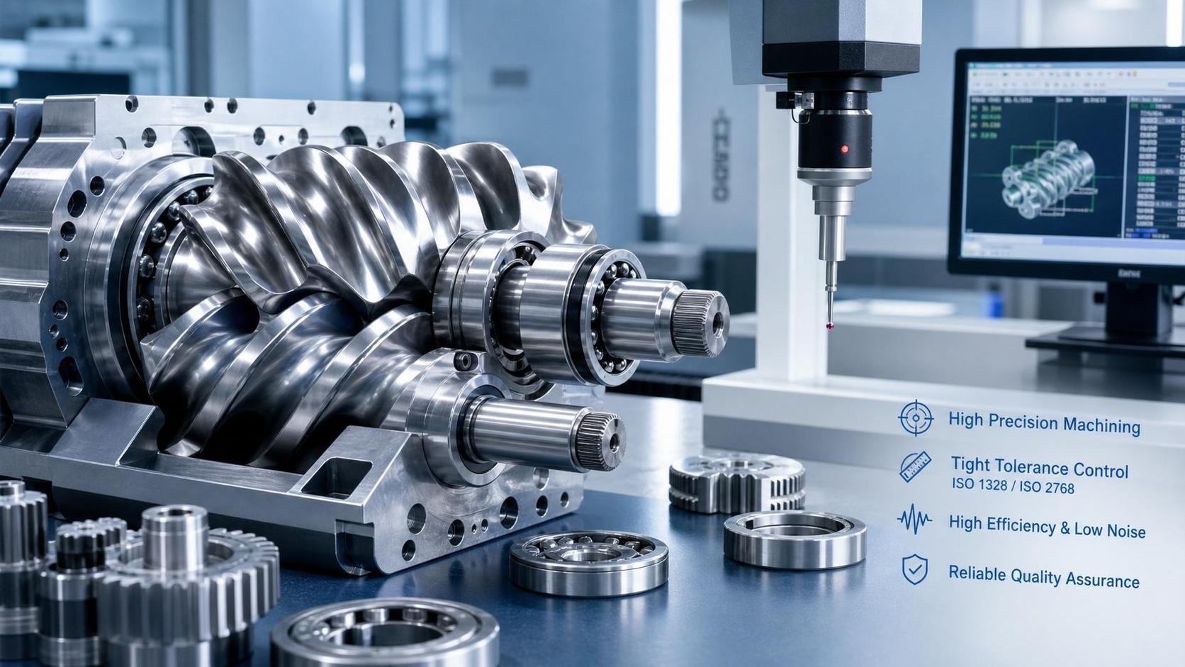 Compressor Rotor Machining Tolerances That Affect Efficiency and Noise