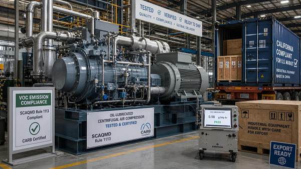 California VOC Rule Tightens for Centrifugal Compressors