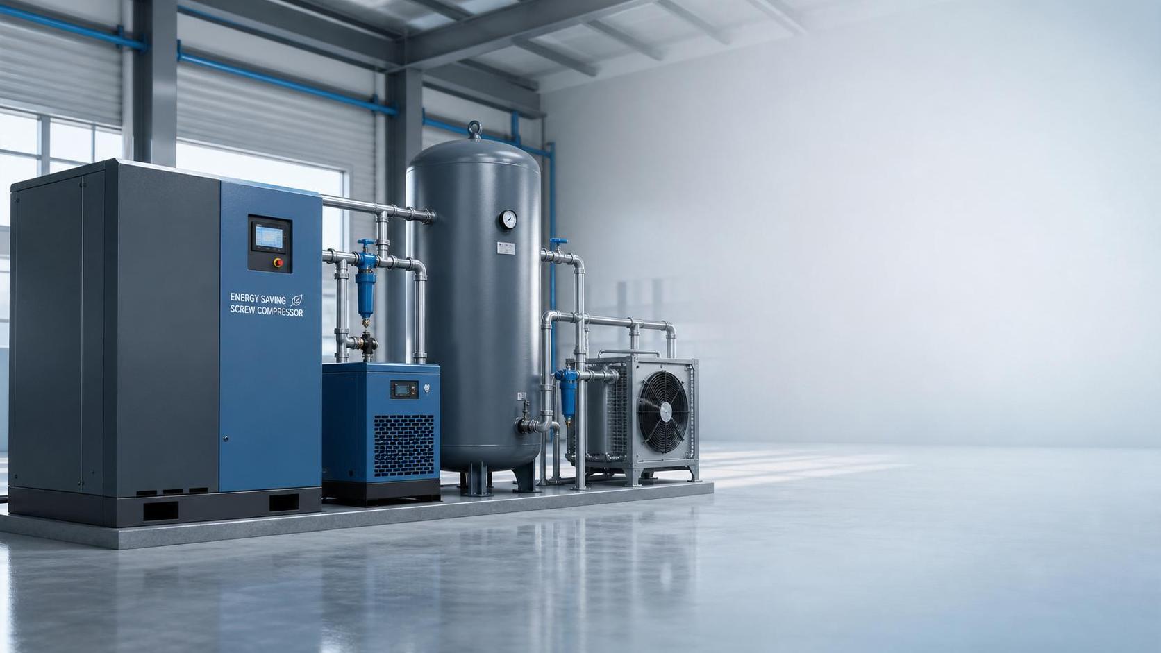Energy Efficient Rotary Screw Compressors: How to Compare Power Savings and Lifecycle Cost