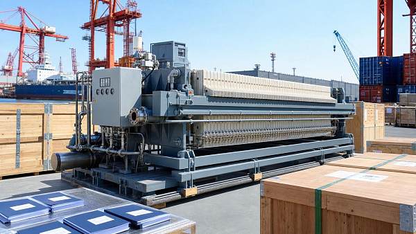 Yantai Port Tightens Filter Press Export Filing