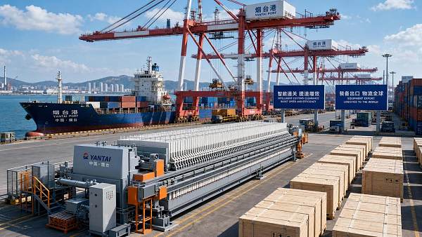 Yantai Port Cuts Filter Press Export Clearance Time
